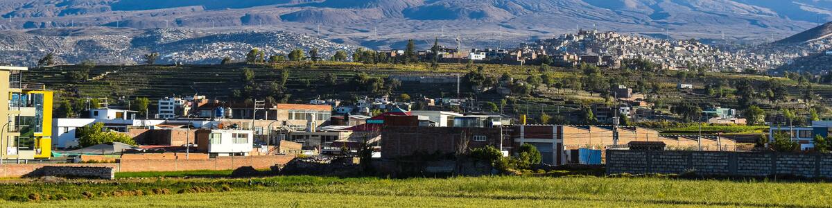 Volcán Misti y su campiña arequipeña Arequipa Perú