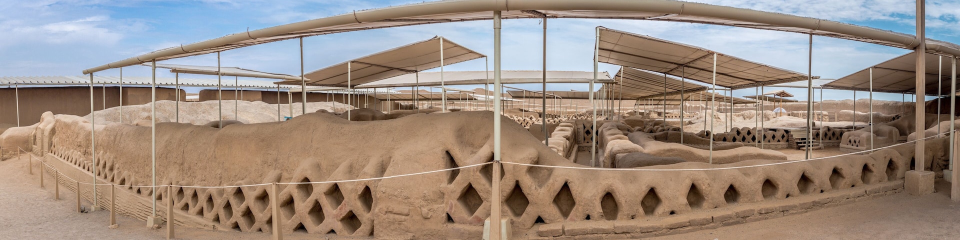 Chan Chan ruins in modern day Peru is the oldest known Pre-Colombian city in all of South America