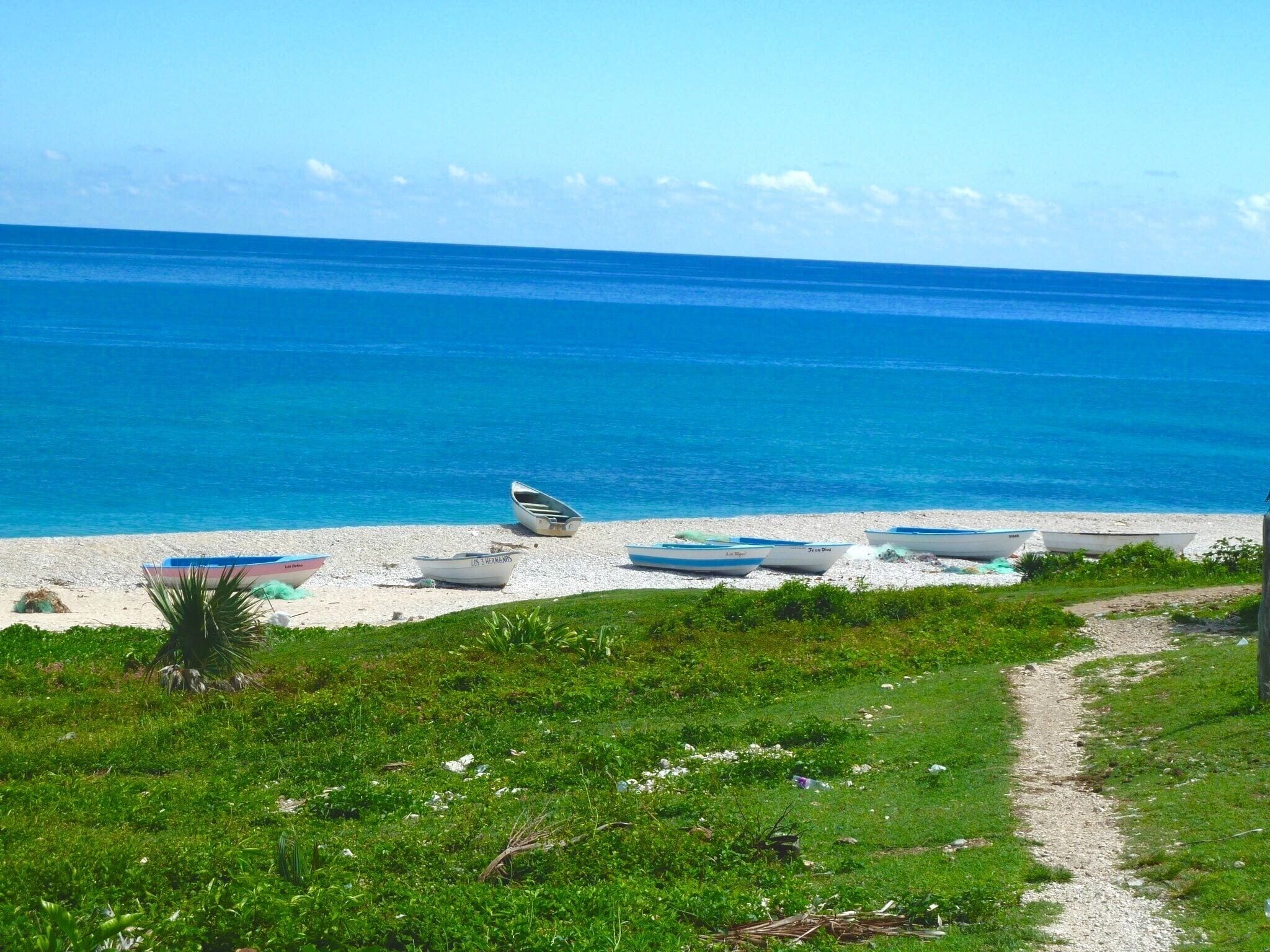 A beach of our own Pedernales, Dominican Republic. 
