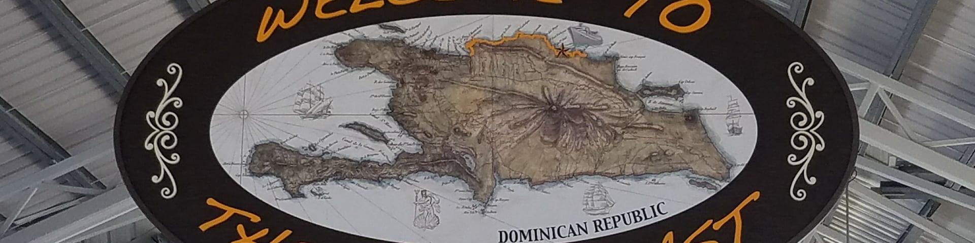 Such a beautiful cruise port area!