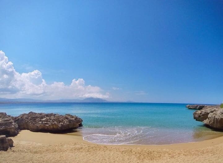 My own private beach. 
Swim there twice a day everyday. 