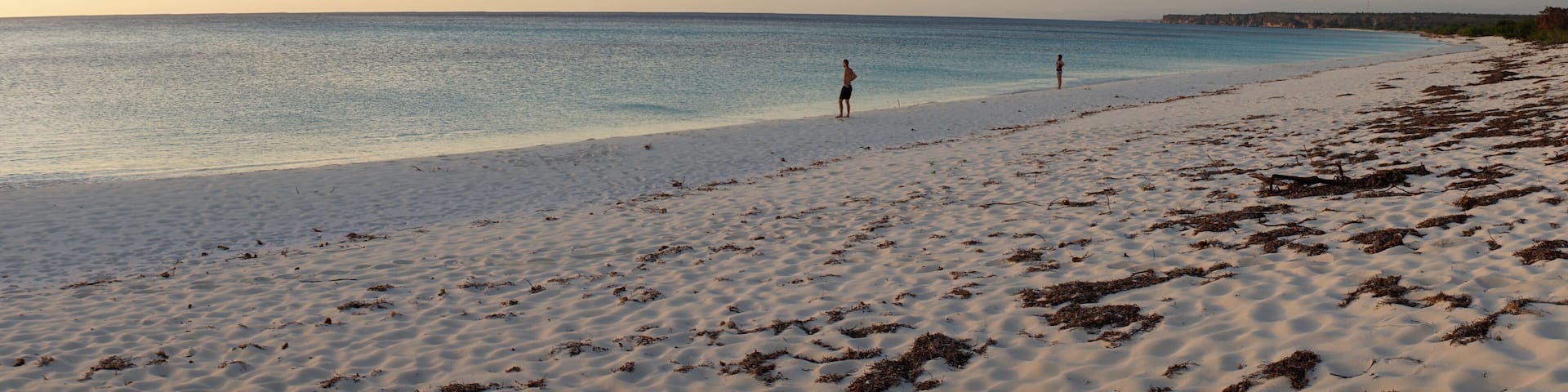 Caribbean Beach Bahia de las Aguilas in the Dominican Republic.