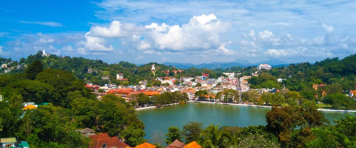 The kandy view point, sri lanka