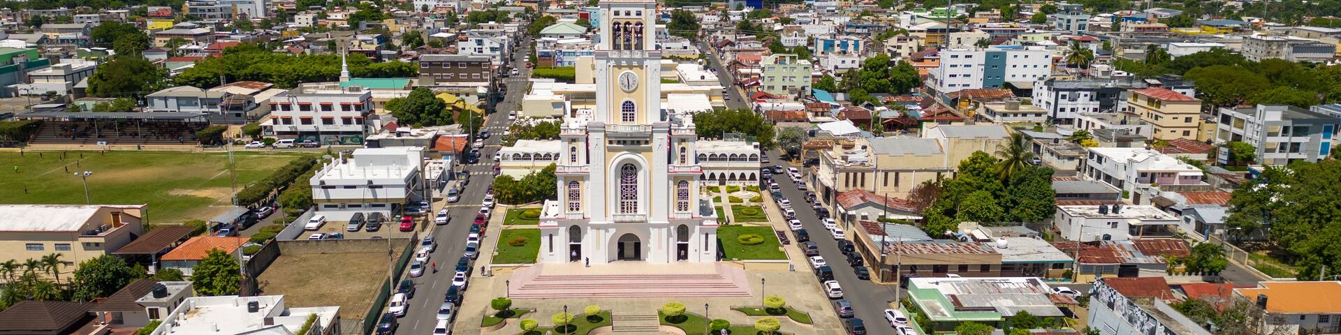 Iglesia Sagrado Corazon de Jesus (Moca) provincia Espaillat. República Dominicana.