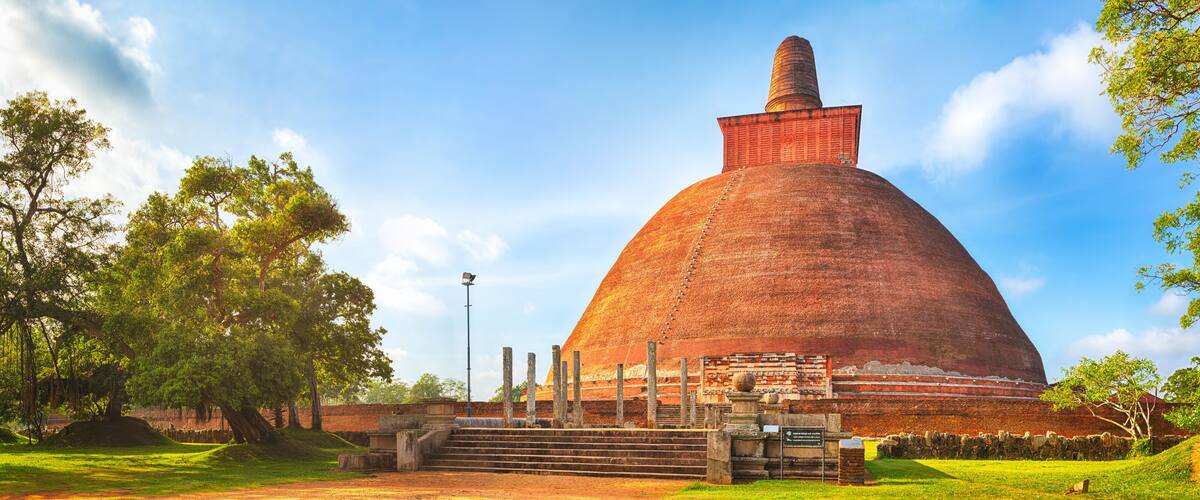Jetavanaramaya dagoba. Panorama