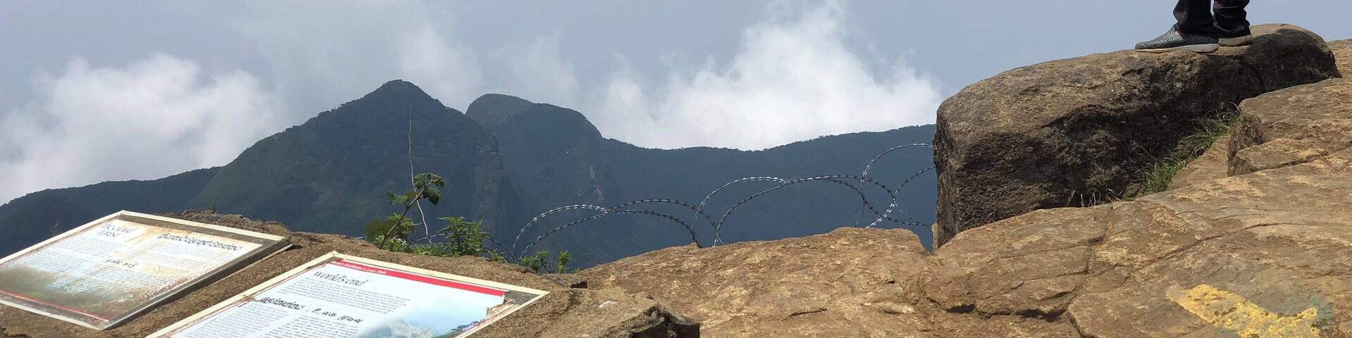 Need a clear view to see the plunge and the villages and lakes below. We were lucky that it turned sunny as we walked from carpark to the viewpoint
