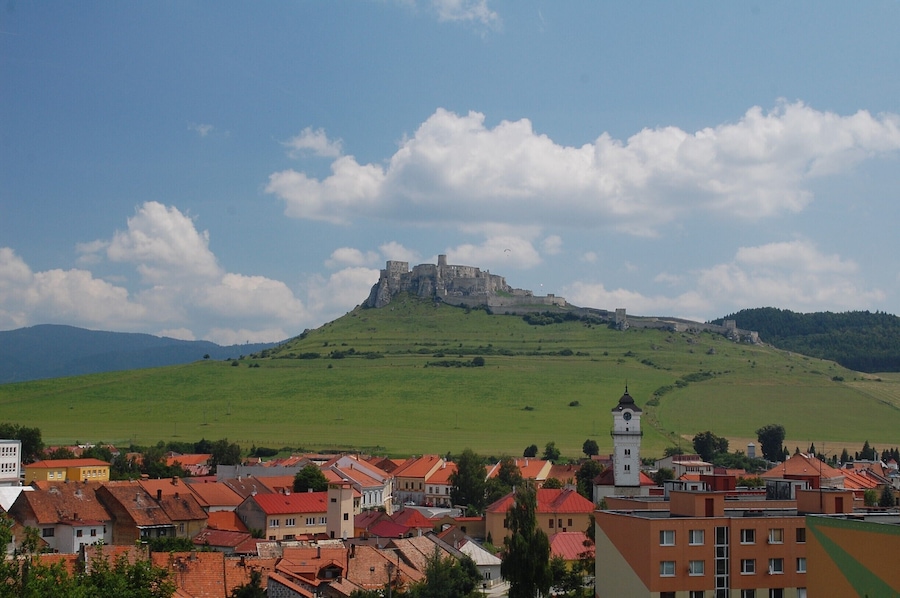 Old ruined castle in eastern Slovakia. IT was built in the 12th century, and has been a UNESCO World Heritage Site since 1993.
The nearest main train stations are Spišská Nová Ves and Poprad-Tatry. From either of those you can take a bus to Spišské Podhradie.
#colorful #UNESCO