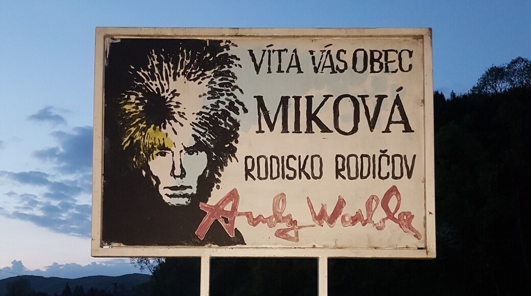 Walking around Miková , small Slovakian village, which is the ancestral village of the American artist Andy Warhol, whose parents both emigrated from Miková in the early 20th century.