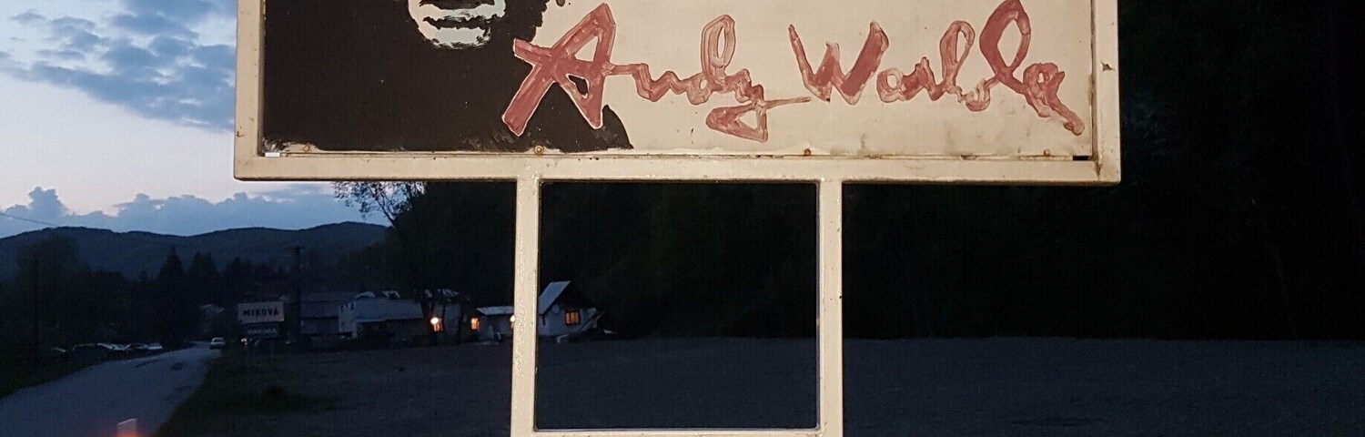 Walking around Miková , small Slovakian village, which is the ancestral village of the American artist Andy Warhol, whose parents both emigrated from Miková in the early 20th century.