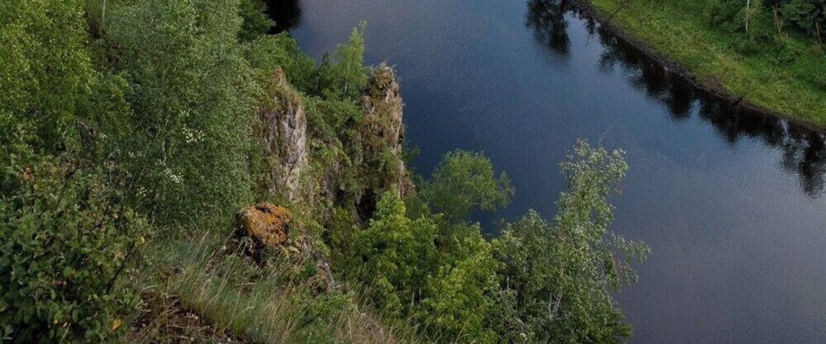 This photo was shot from location called Koňova skala (Horses rock). Theres an awesome view on water reservoir Ruzin and also Sivec which you can see at the photo.
I recommend you to visit this place at morning as the light hits the limestone of Sivec :)
#BvSApplication