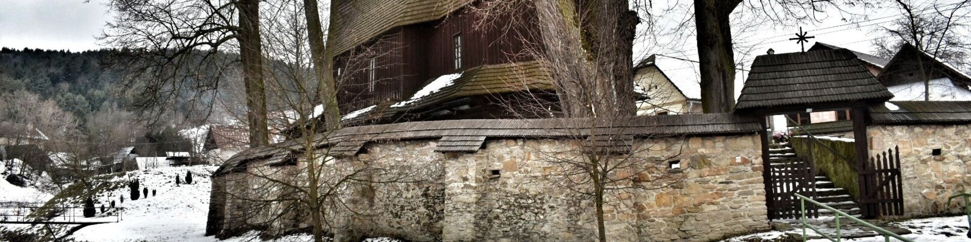 The old wooden church was included on the UNESCO World Heritage List.