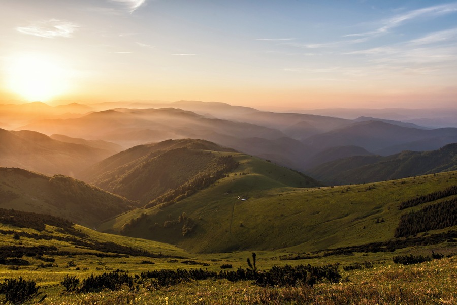 I woke up at 3am and then I hiked for 2 hours up the hill just to reach this place in time for the sunrise. There are three main Slovak mountain ranges in this one picture and therefore it is my picture worth of #trovember