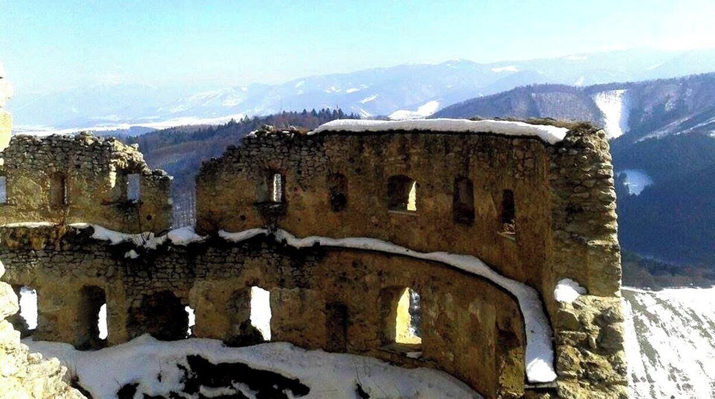 Lietava castle - ruin :) It is one of the biggest and most visited castles of Slovakia. The Castle was built at the beginning of the 14th century and its first known owner was MatĂșĆĄ ÄĂĄk TrenÄiansky. Different noble families later owned it and when the family of Thurzo died out, it fell in decay. It offers an attractive view of wide environs.
