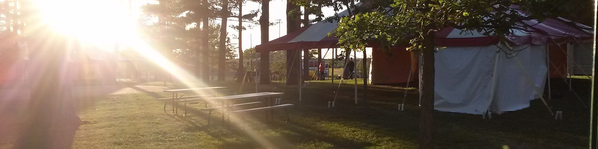 The closing of Hortonville Chocolatefest during the #goldenhour ! An awesome event, and the Vande Walles tent was THE BOMB!