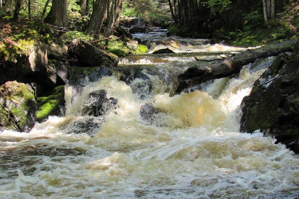 Worth going off the beaten path to find this neat little falls.