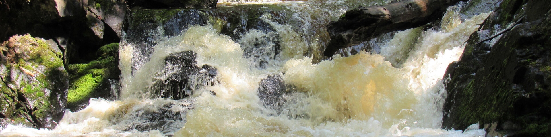 Worth going off the beaten path to find this neat little falls.