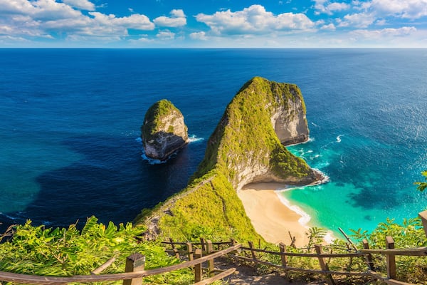 Kelingking Beach in Nusa Penida