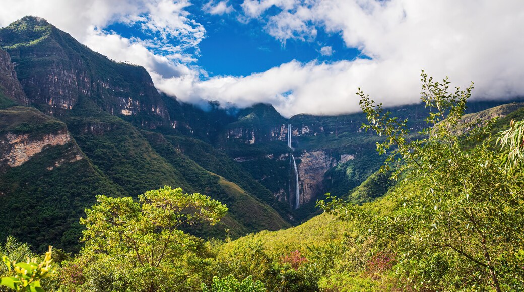 Catarata del Gocta waterfall in Peru