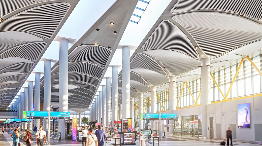 Istanbul which includes interior views and an airport