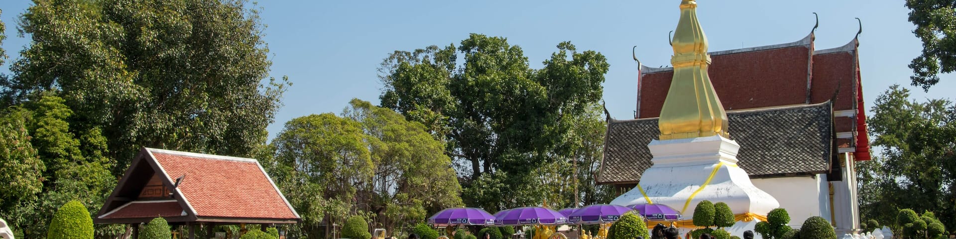 Phra That Kham Kaen,Khon Kaen,Thailand - DEC 09 2017: temple is symbols Khonkaen city,Landmark
