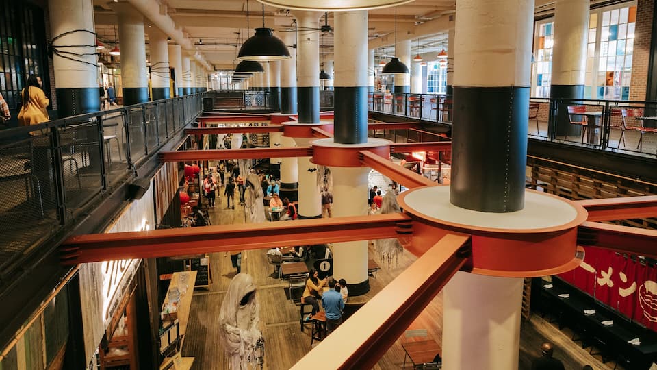 Ponce City Market which includes interior views