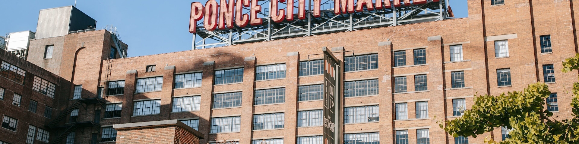 Ponce City Market featuring signage