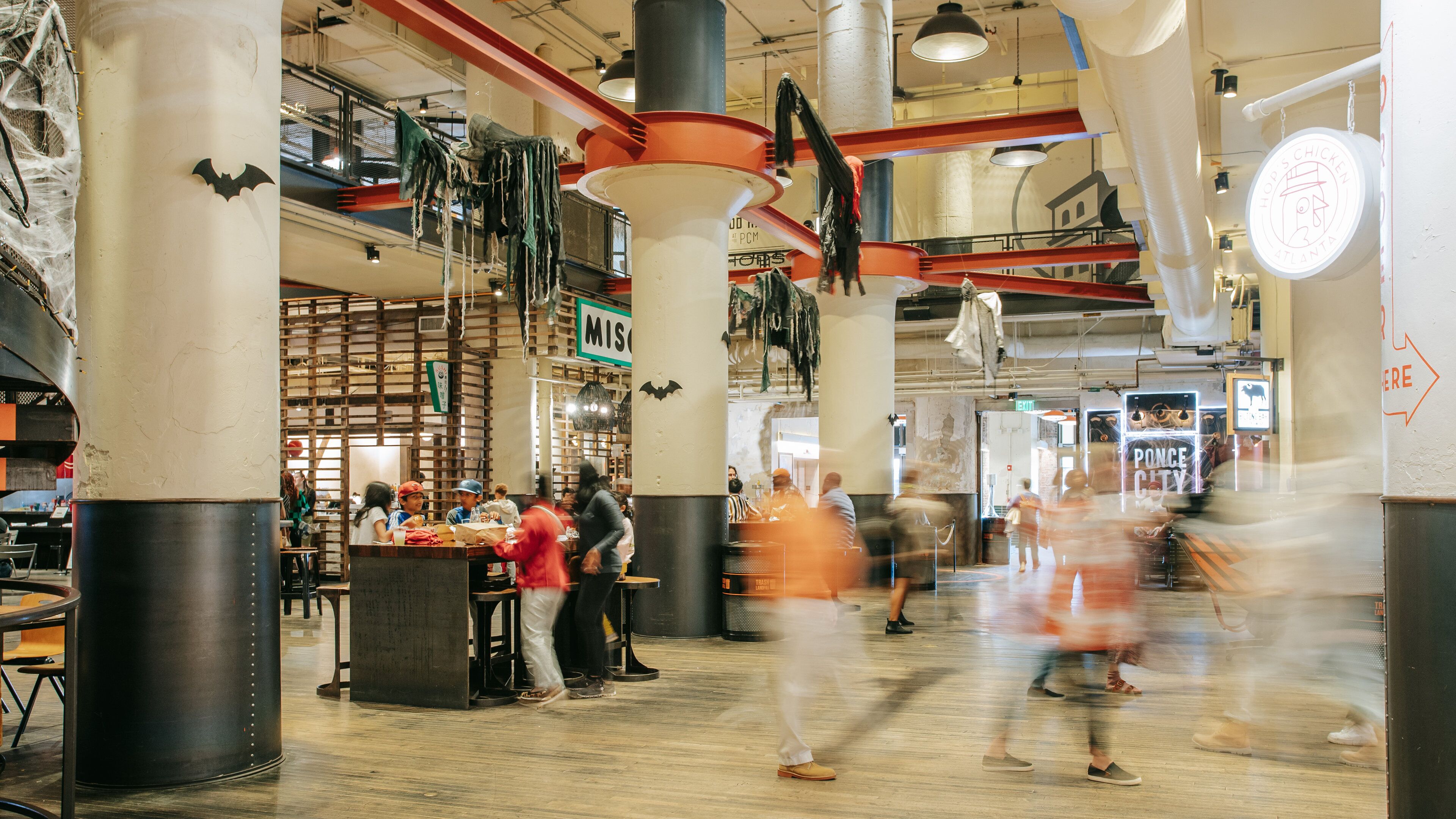 Ponce City Market featuring interior views and shopping