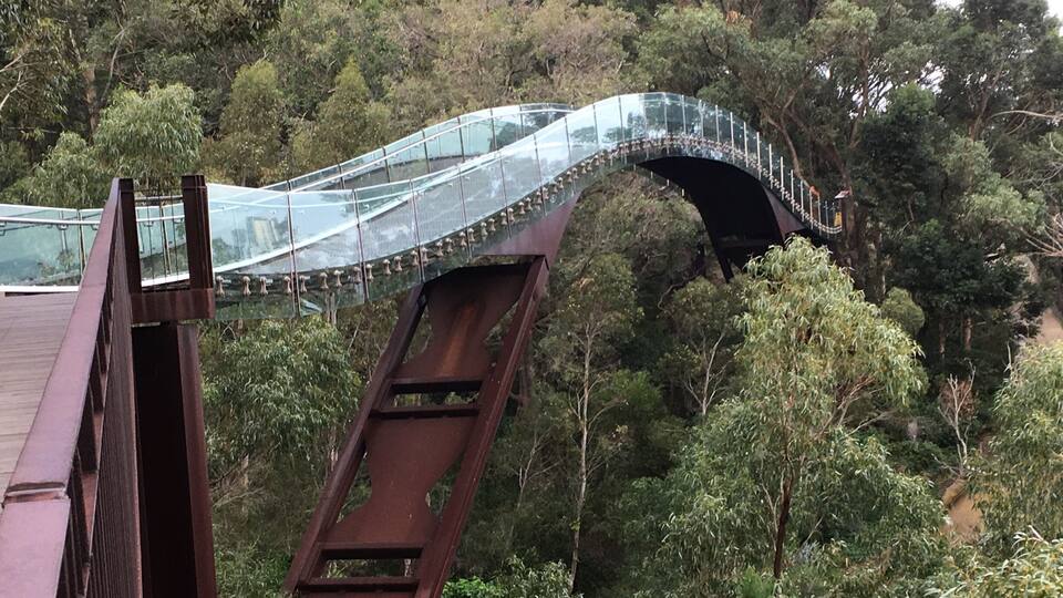 This bridge in kings park, Perth is so cool. So many photo opportunities on and off the bridge. The place itself is huge with so many walkways, paths and bridges with lots of views of the city and history along the way.