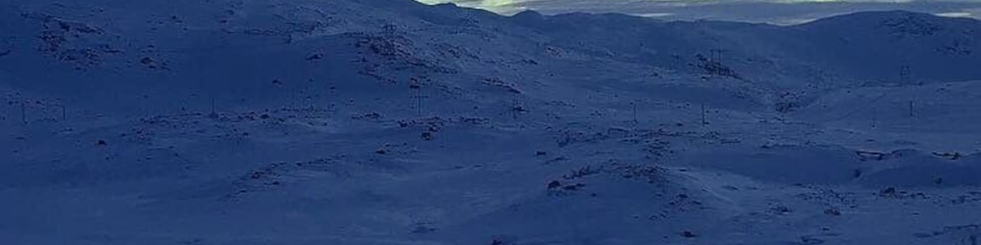 On the train near Finse, Norway, the highest elevated train station. The landscape was extremely Arctic and the sky looked a little #green