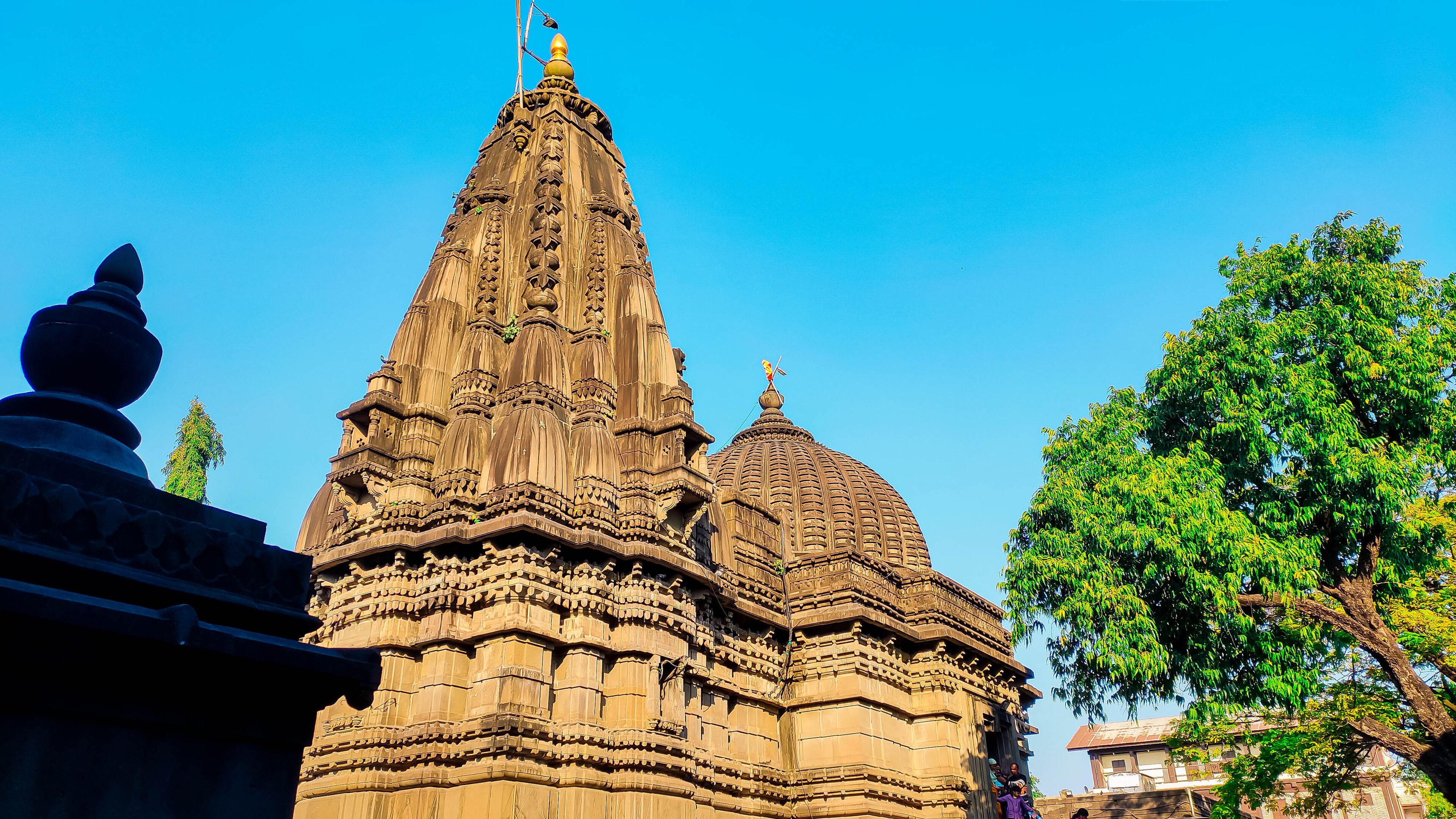 kalaram temple at Nashik in Maharashtra in India.