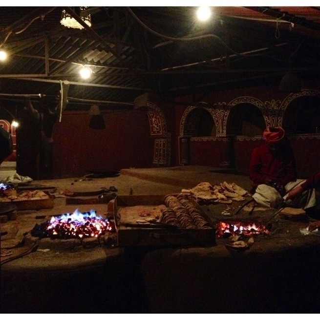 Kitchen at choki dhani!