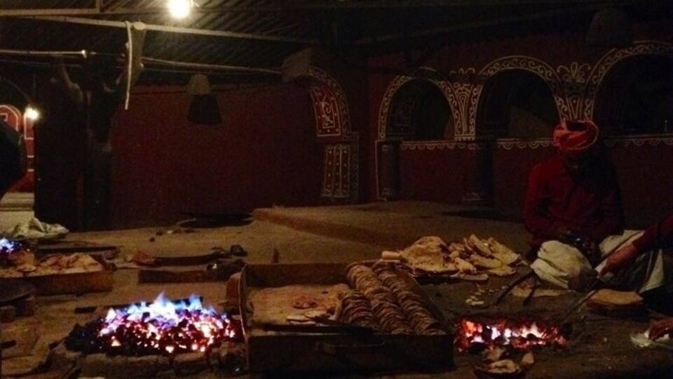 Kitchen at choki dhani!