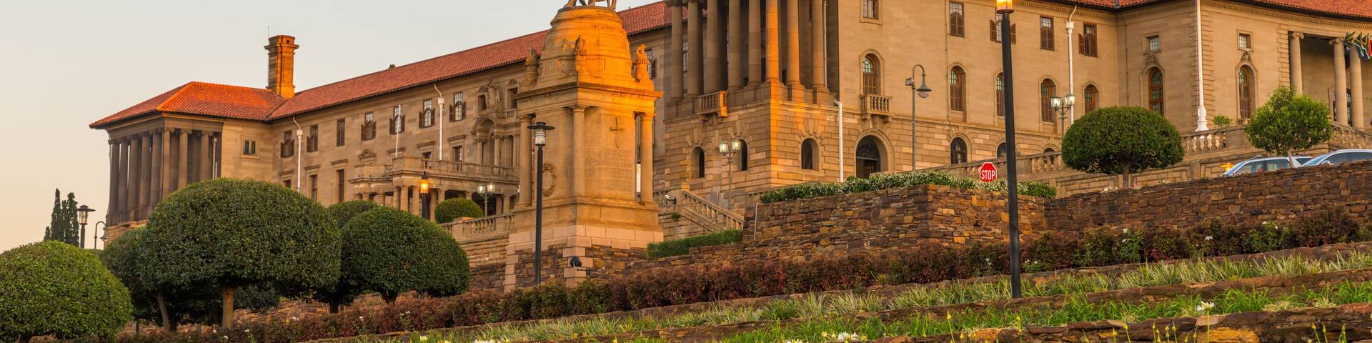 Union Buildings after sunrise, Pretoria, South Africa