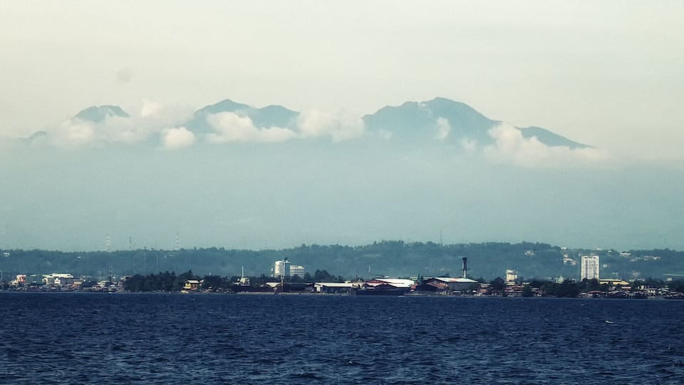 Davao city and Mount Apo