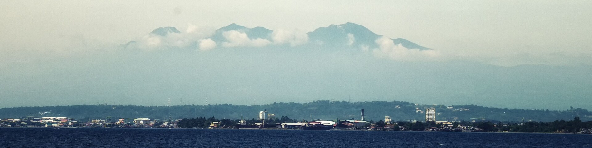 Davao city and Mount Apo