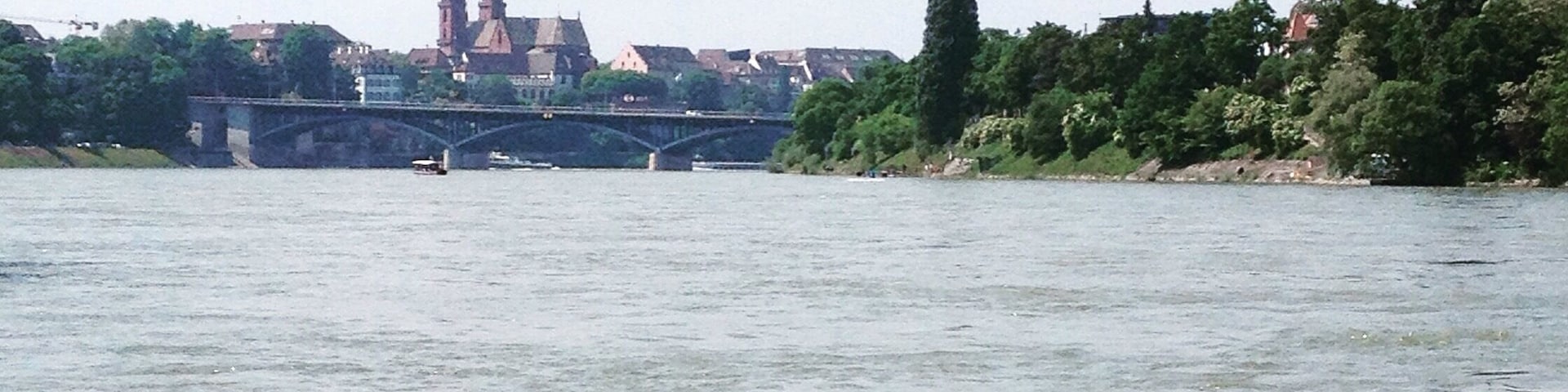 Basel had beautiful places to relax. Near the rein there are lots of parks.