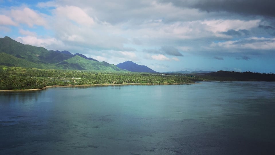 Taken fro the bridge connecting Letyte to Sumar