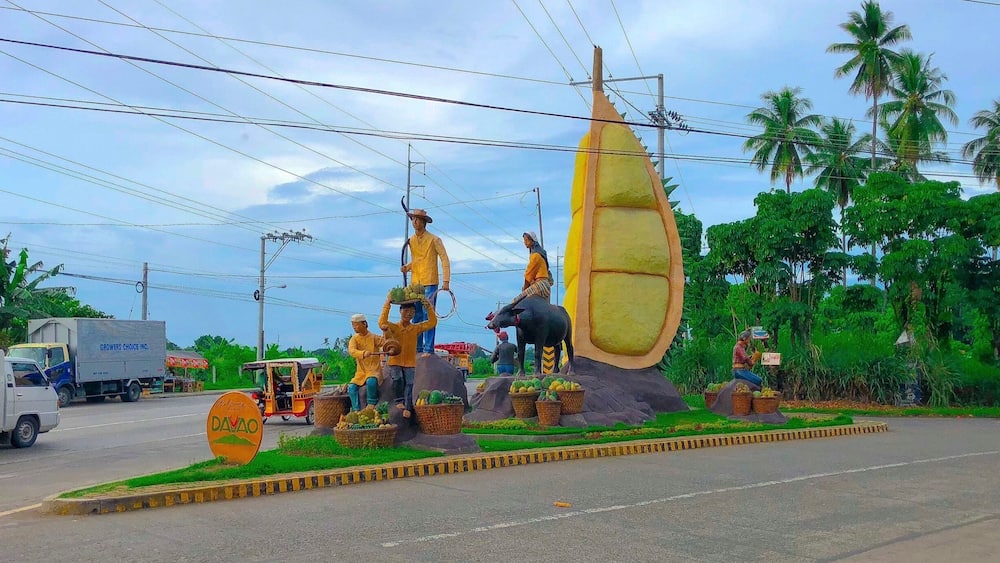 Welcome Landmark in Toril, Davao City featuring “Durian and Carabao”.
#Davao
#DavaoCity
#DavaoCityPh
#Durian