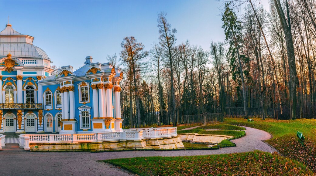 Hermitage pavilion in Tsarskoe Selo, Pushkin, Saint Petersburg