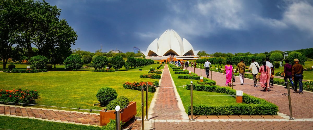 Bahai Lotus Temple New Delhi India