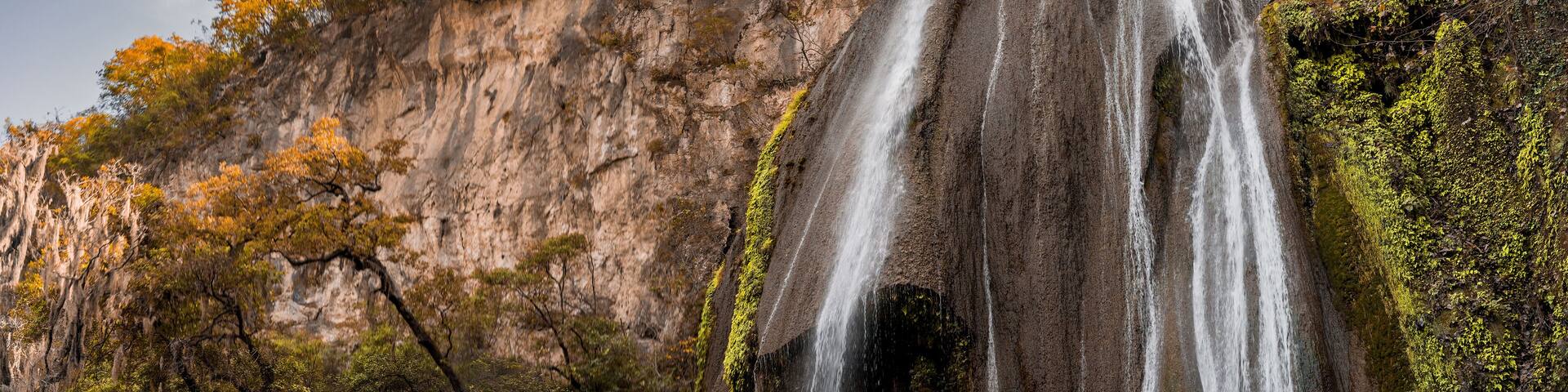 Waterfall "Cola de Caballo" Santiago, Nuevo León, México