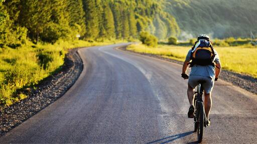 Our bike trip from Dubyna to Schidnyzja.