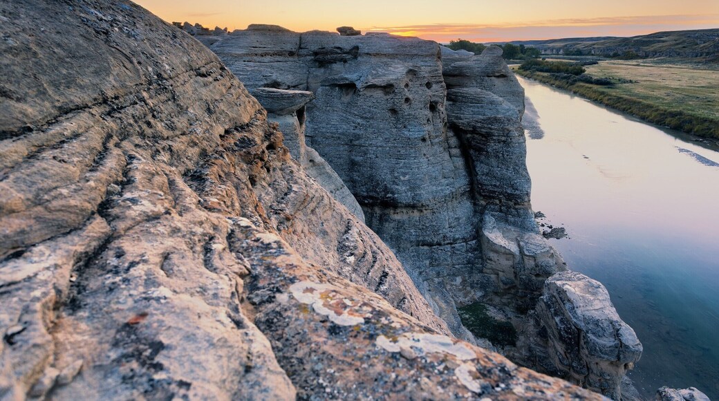 Hoodoos located at Writing on Stone.