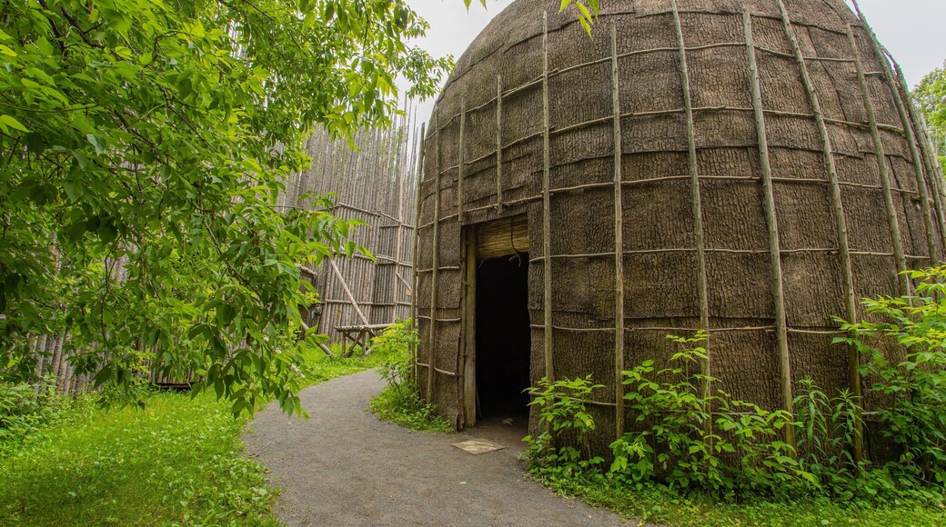 Huron-Wendat Museum showing heritage elements