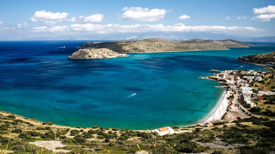 The former leper colony of Spinalonga.