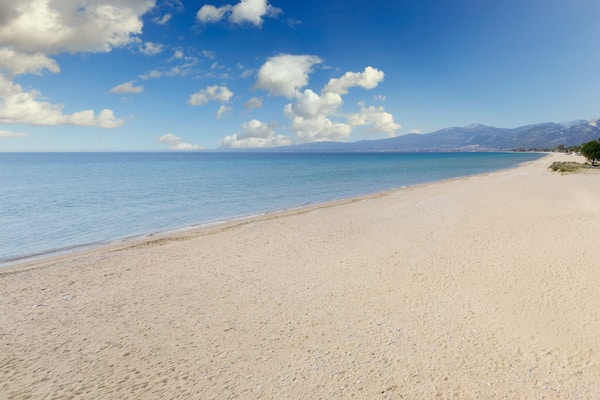 Schinias beach in Attica near Athens, Greece