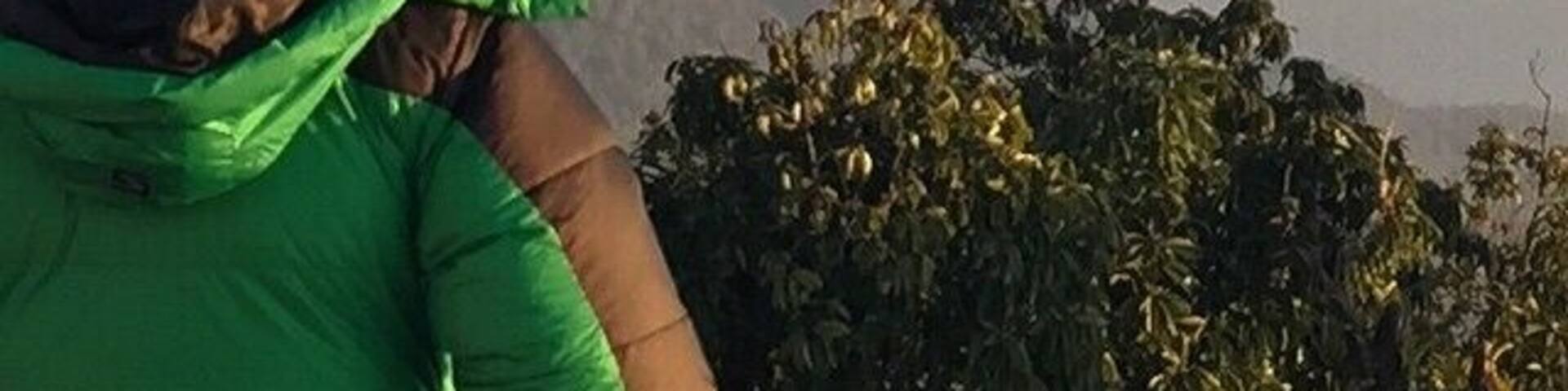 Looking toward the sacred #Machhapuchhre (aka the "Fish Tail") from Australian Camp near #Pokhara #Nepal