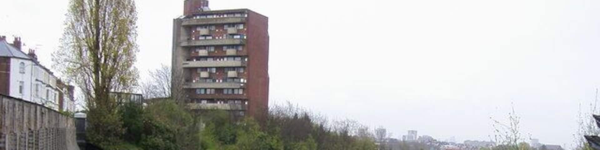 Mill Lane Railway Lines Below the Mill Lane bridge railway lines heading to West Hampstead