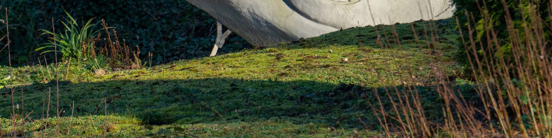 Crystal Palace Dinosaurs in Crystal Palace Park, London, England, United Kingdom