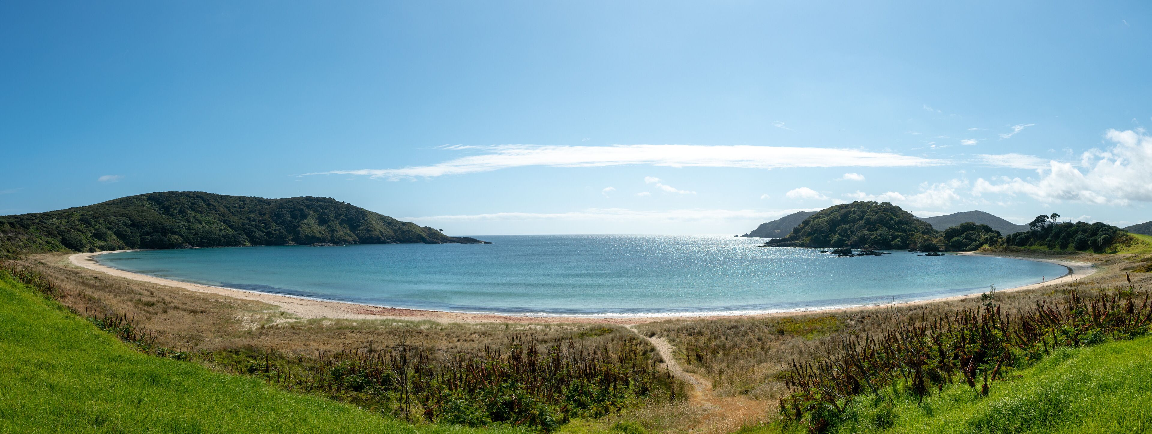 Puheke beach in the Karikari peninsula, Far North of New Zealand